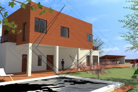 Rodinný dom - 1.ročník FA STU 